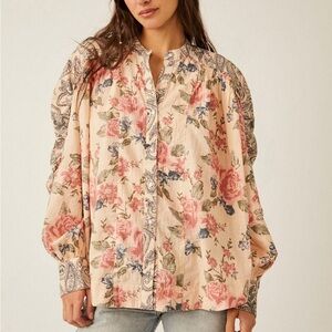 Free People Maraya Printed Top